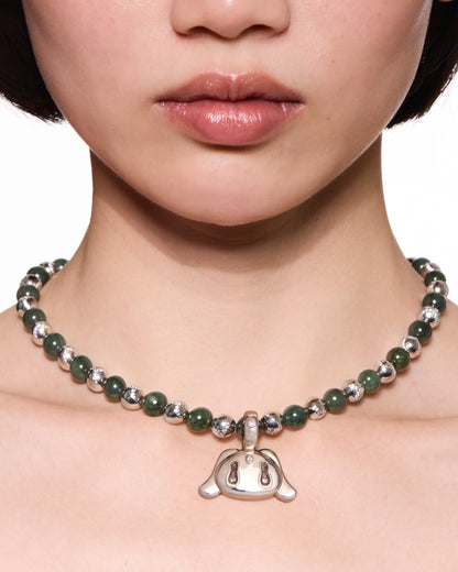Buda Pendant — Silver — Medium