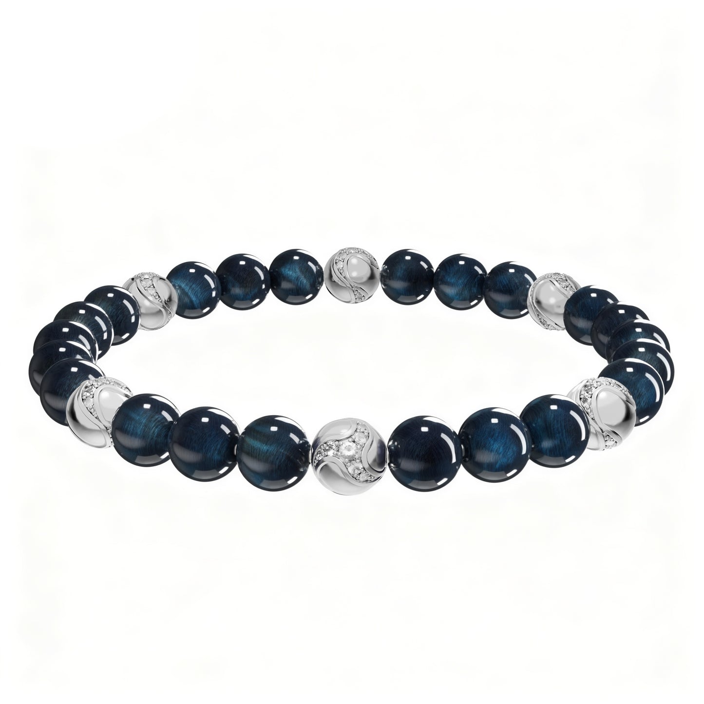 Blue Tiger’s Eye Dragon Bracelet