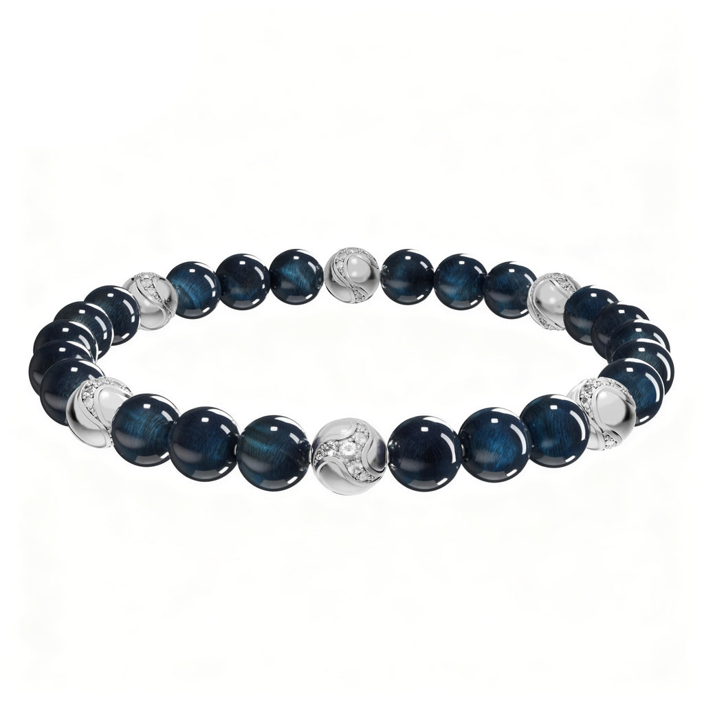 Blue Tiger’s Eye Dragon Bracelet