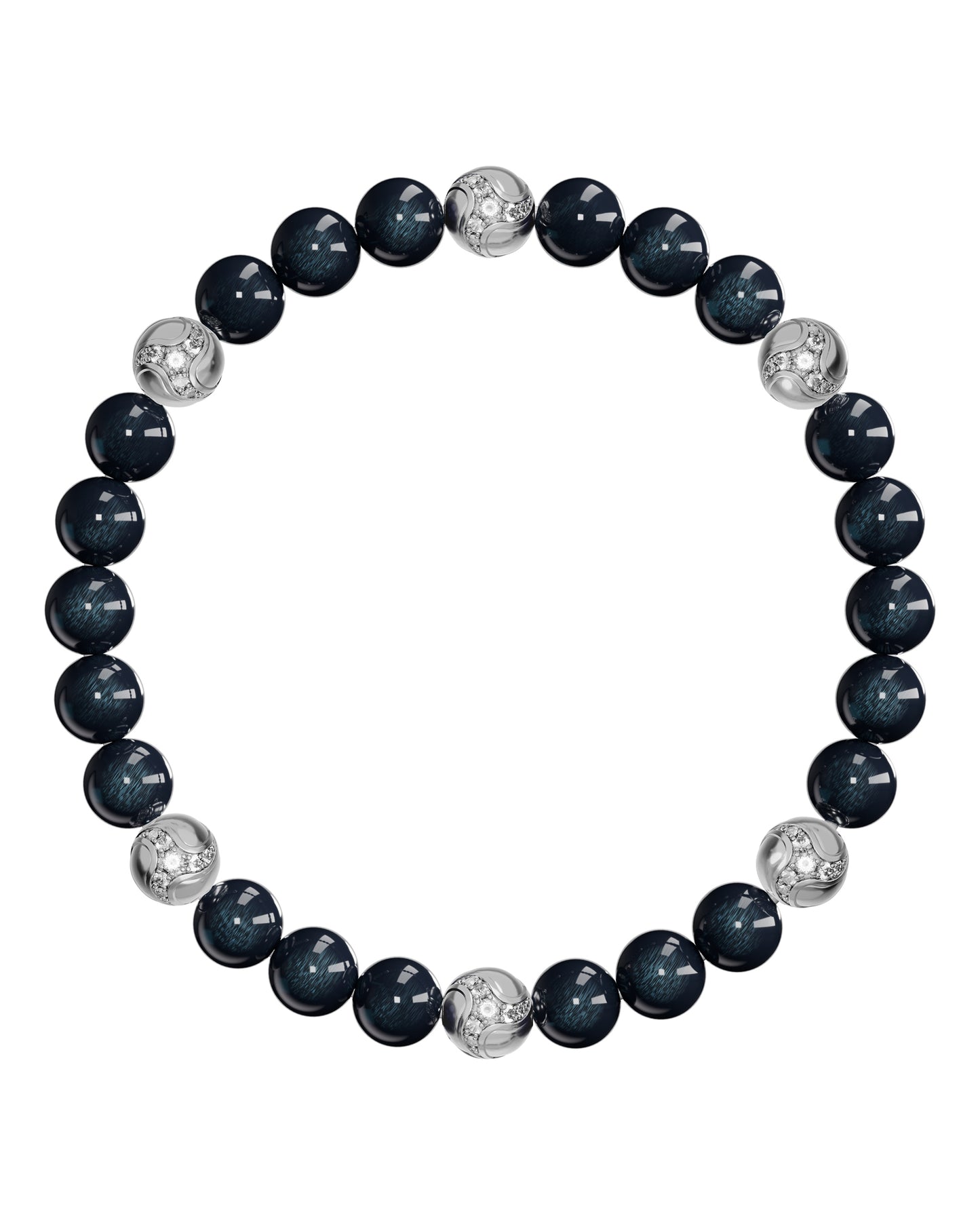 Blue Tiger’s Eye Dragon Bracelet