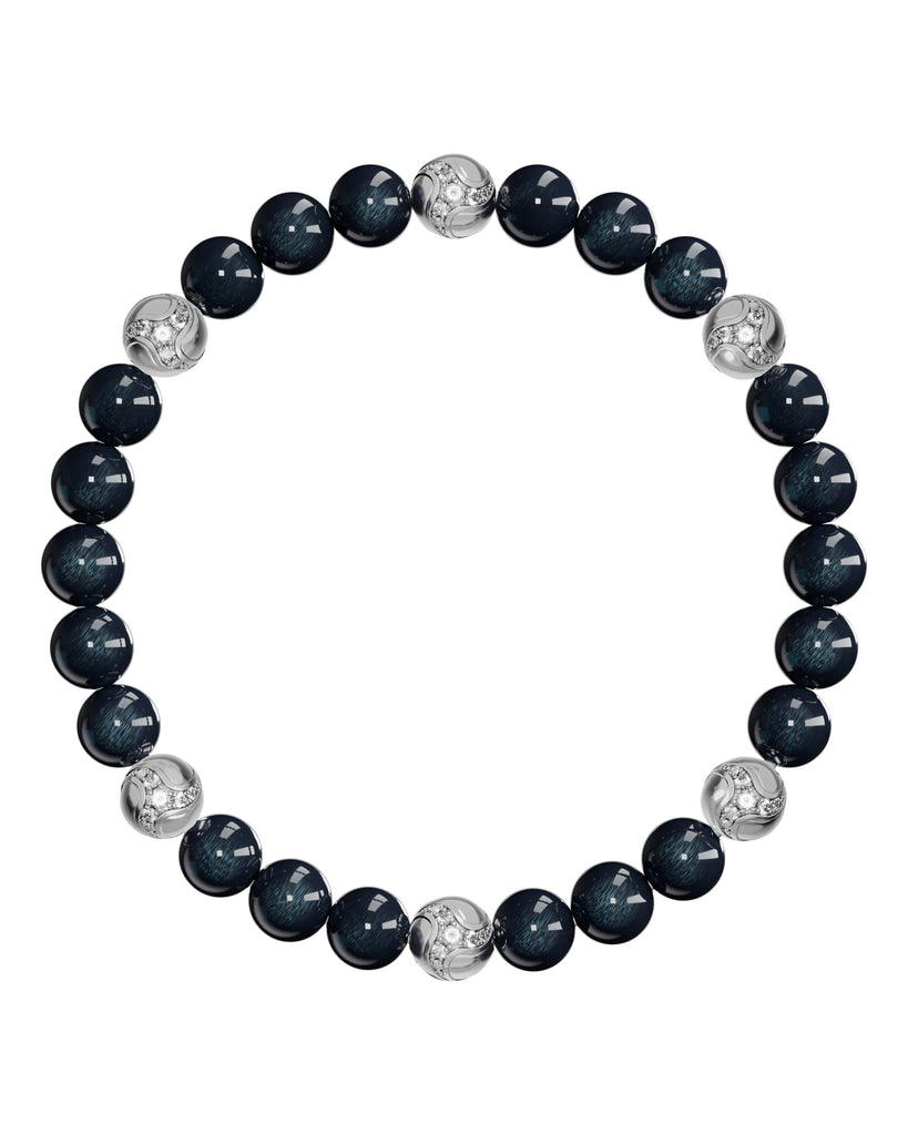 Blue Tiger’s Eye Dragon Bracelet