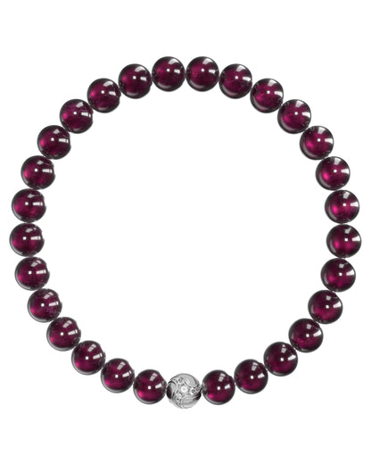 Garnet Dragon Bracelet