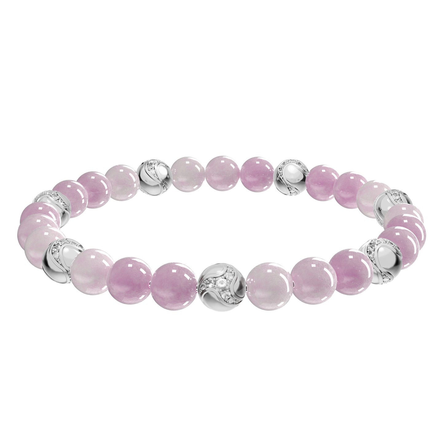 Kunzite Dragon Bracelet