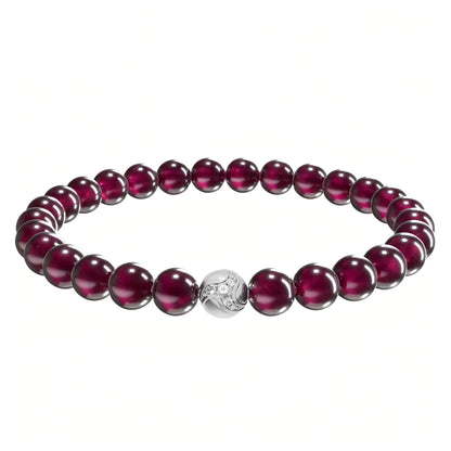 Garnet Dragon Bracelet