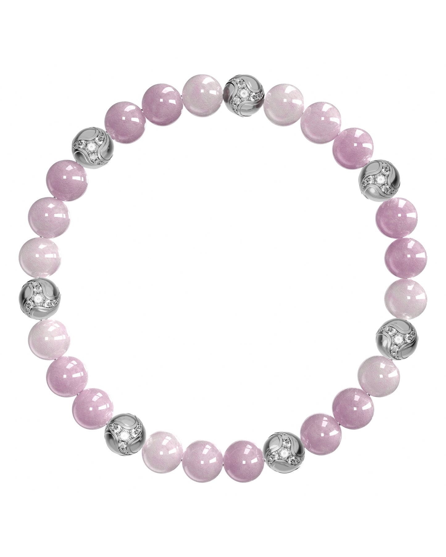 Kunzite Dragon Bracelet