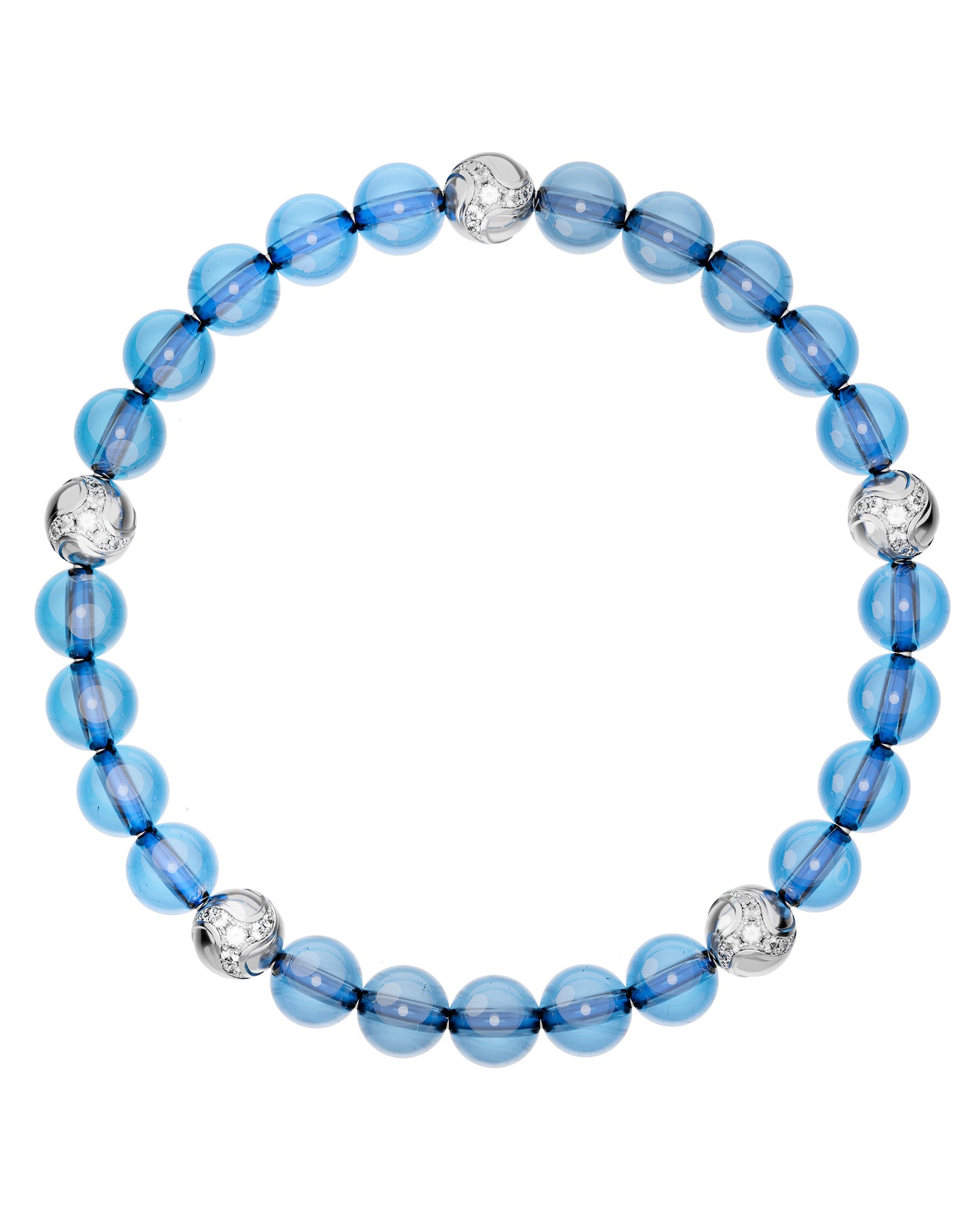 Blue Fluorite Dragon Bracelet