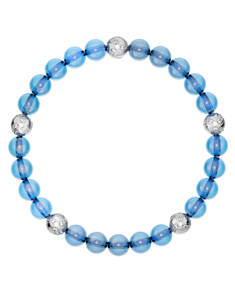 Blue Fluorite Dragon Bracelet