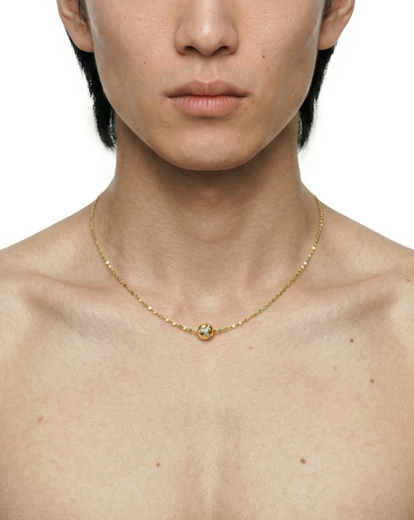 111 Dragon Ball Necklace — Gold — One Size