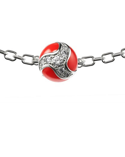 111 Dragon Ball Bracelet Red