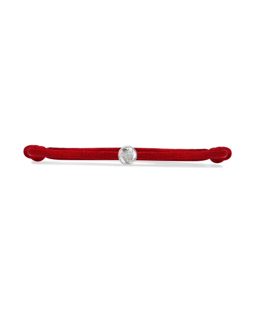 Dragon Ball Red Bracelet — Silver — One Size