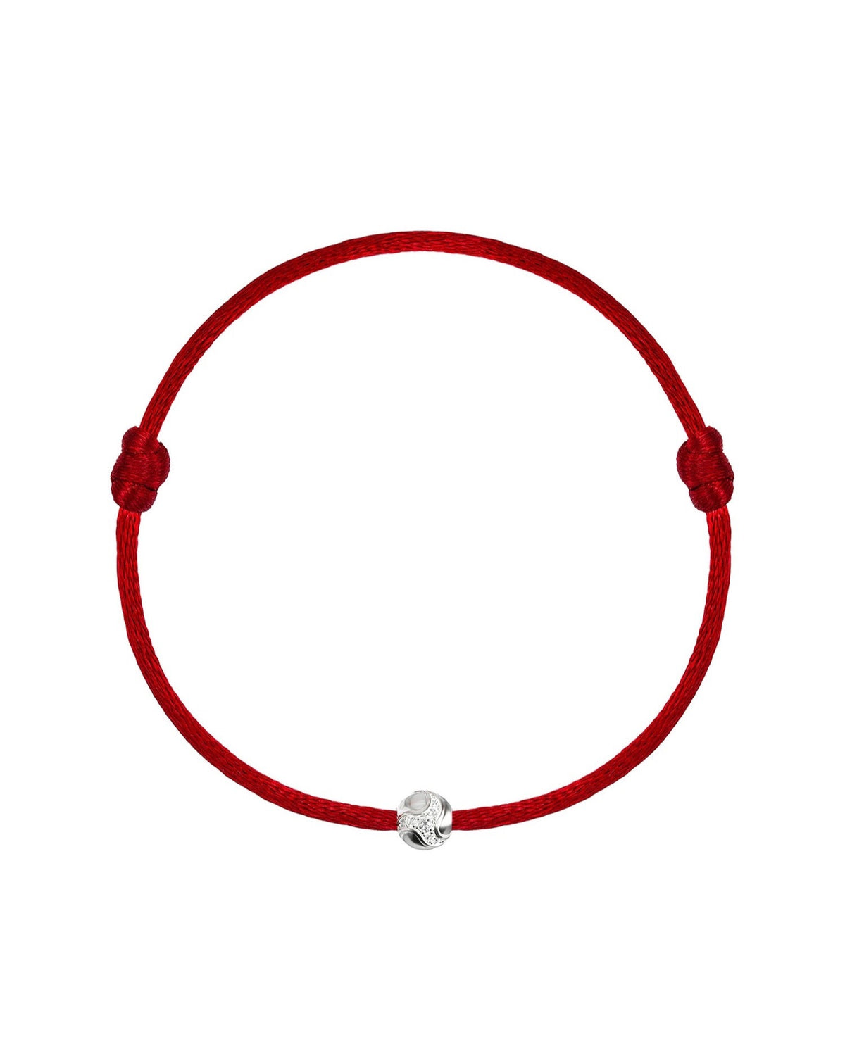 Dragon Ball Red Bracelet — Silver — One Size