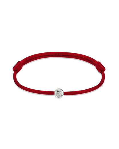 Dragon Ball Red Bracelet — Silver — One Size