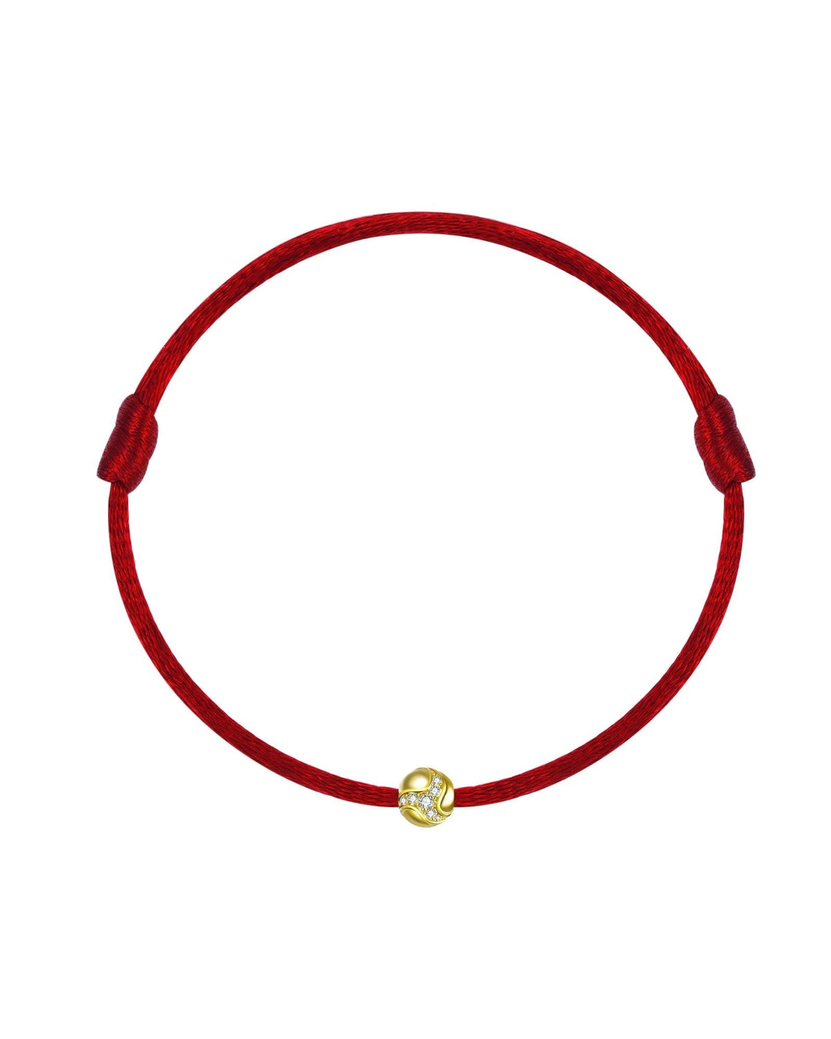 Dragon Ball Red Bracelet — Gold — One Size