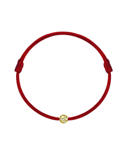 Dragon Ball Red Bracelet — Gold — One Size