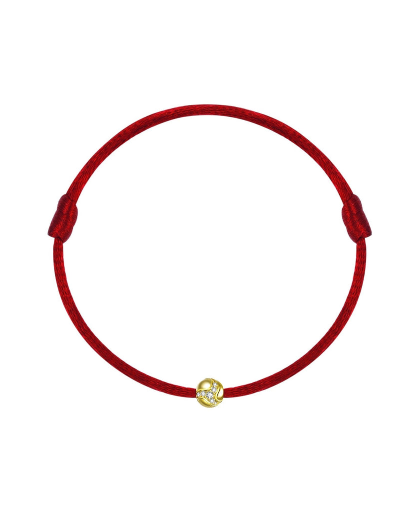 Dragon Ball Red Bracelet — Gold — One Size