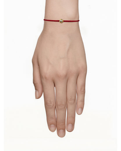 Dragon Ball Red Bracelet — Gold — One Size