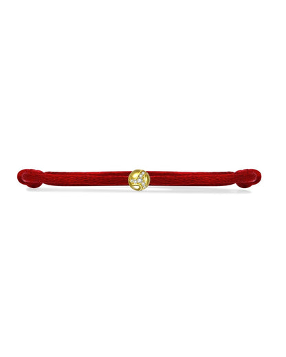 Dragon Ball Red Bracelet — Gold — One Size