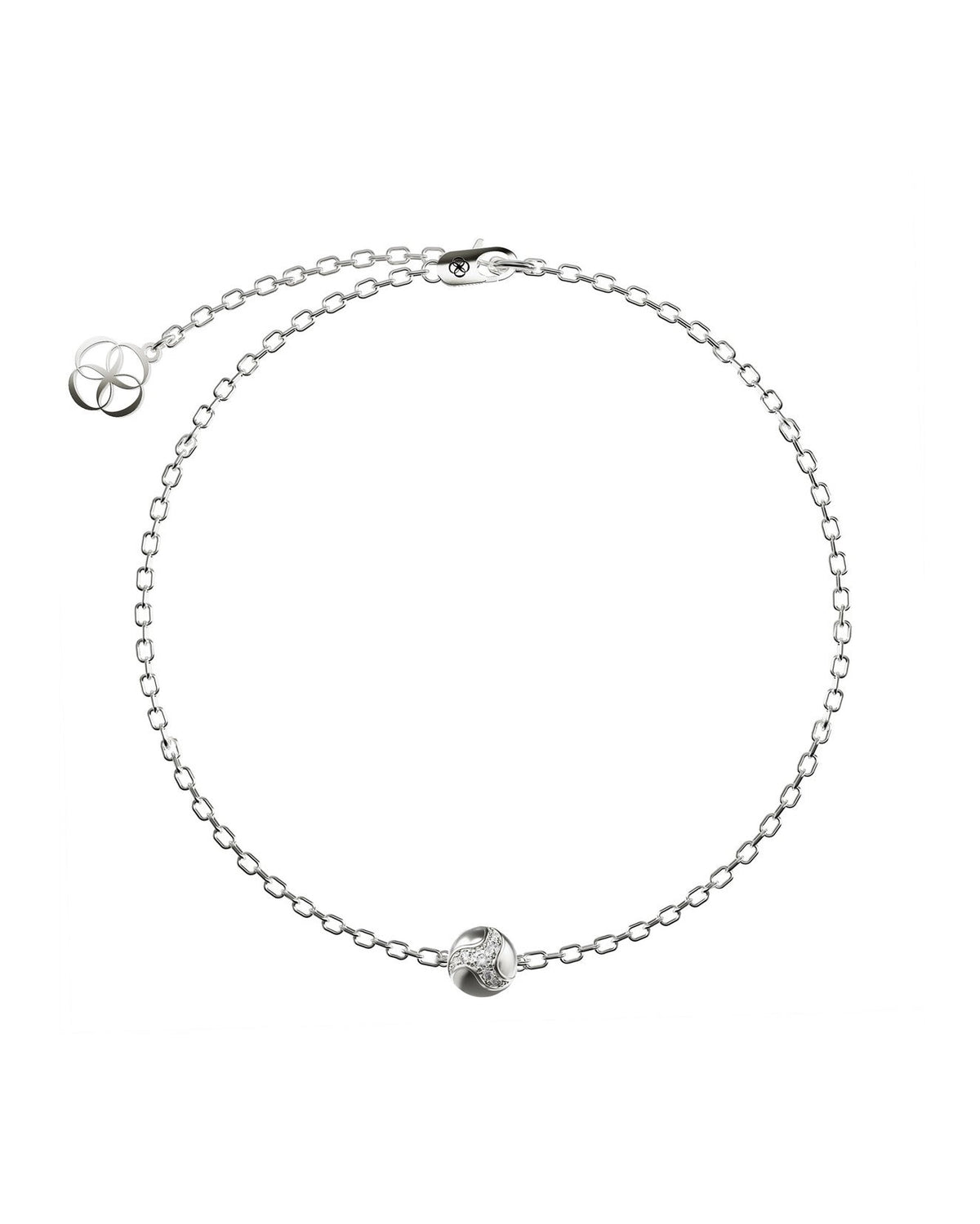 111 Dragon Ball Bracelet — Silver — One Size
