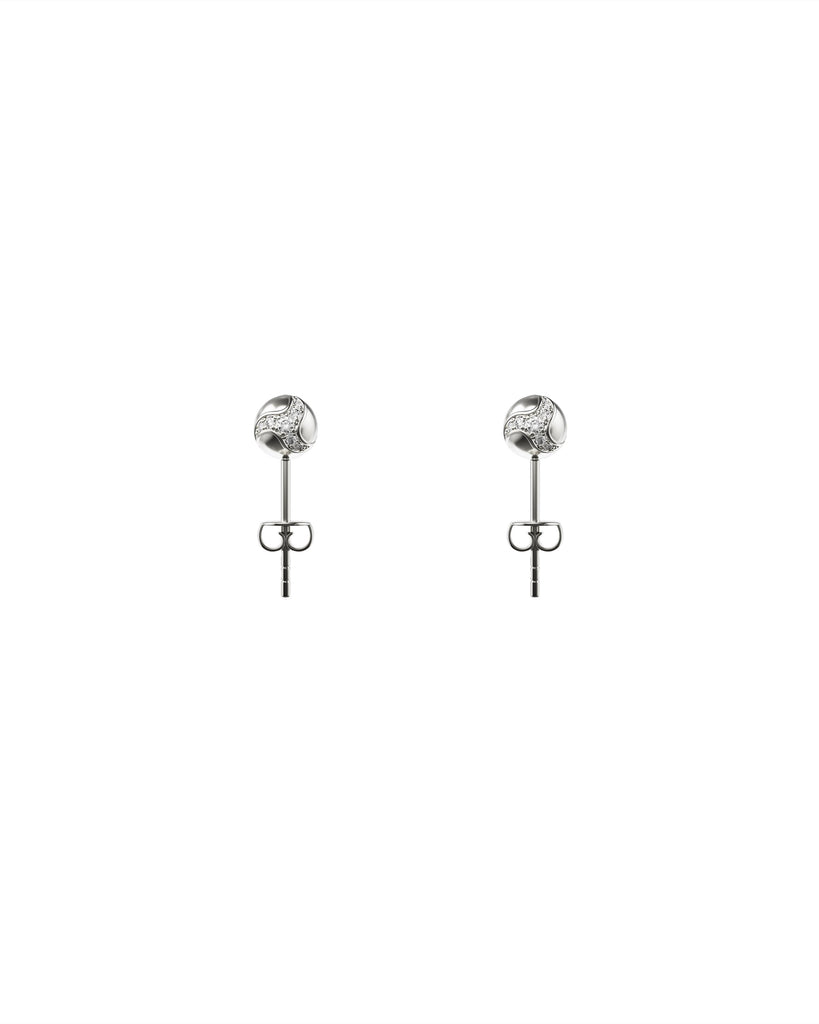 Dragon Ball Ear Stud — Silver — One Size