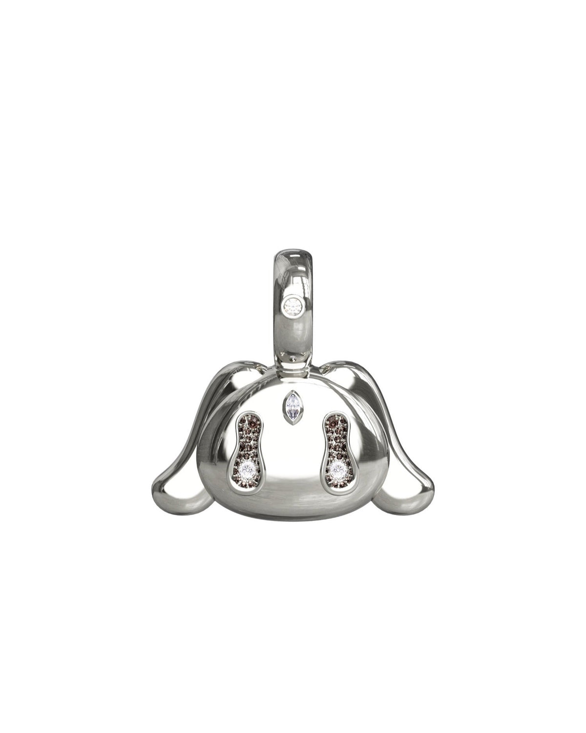 Buda Pendant — Silver — Medium