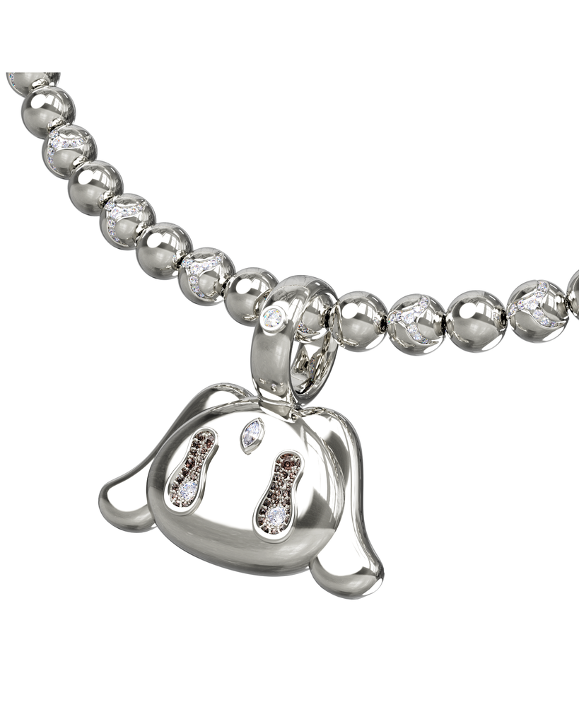 Buda Pendant — Silver — Medium