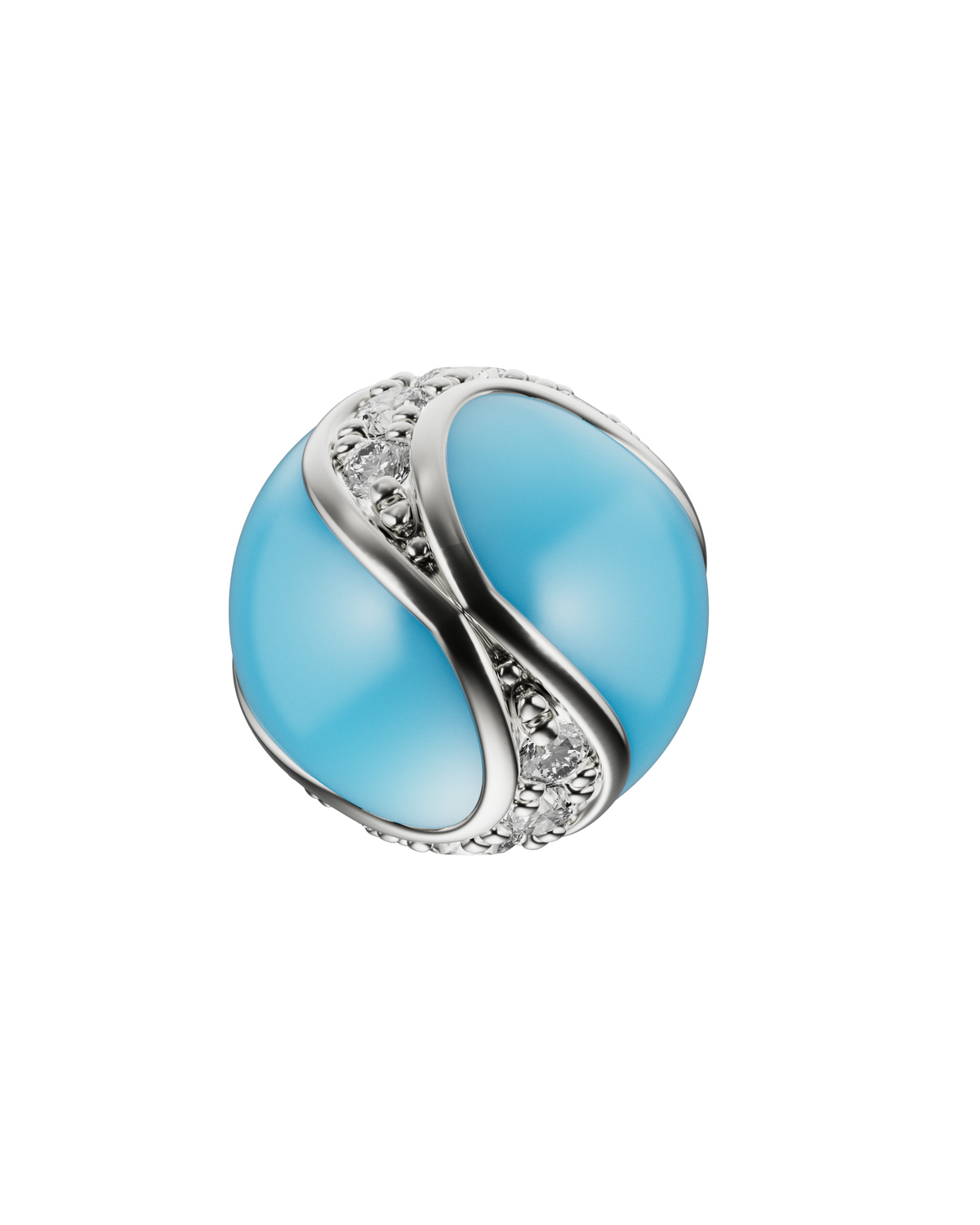 Dragon Ball Ear Stud — Blue — One Size