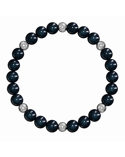 Dragon Bracelet — Blue Tiger’s Eye — One Size