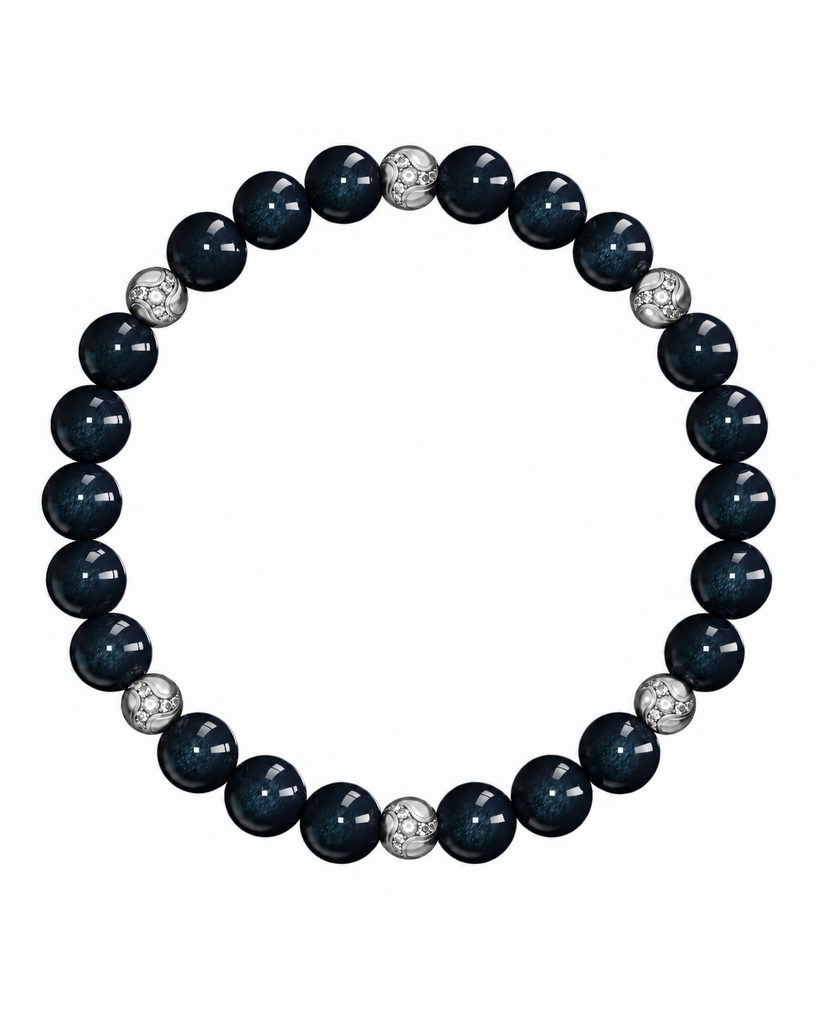 Dragon Bracelet — Blue Tiger’s Eye — One Size