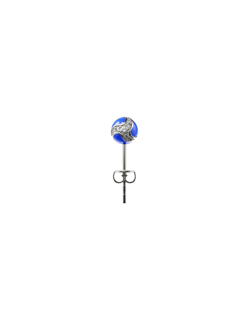 Dragon Ball Ear Stud — Indigo — One Size