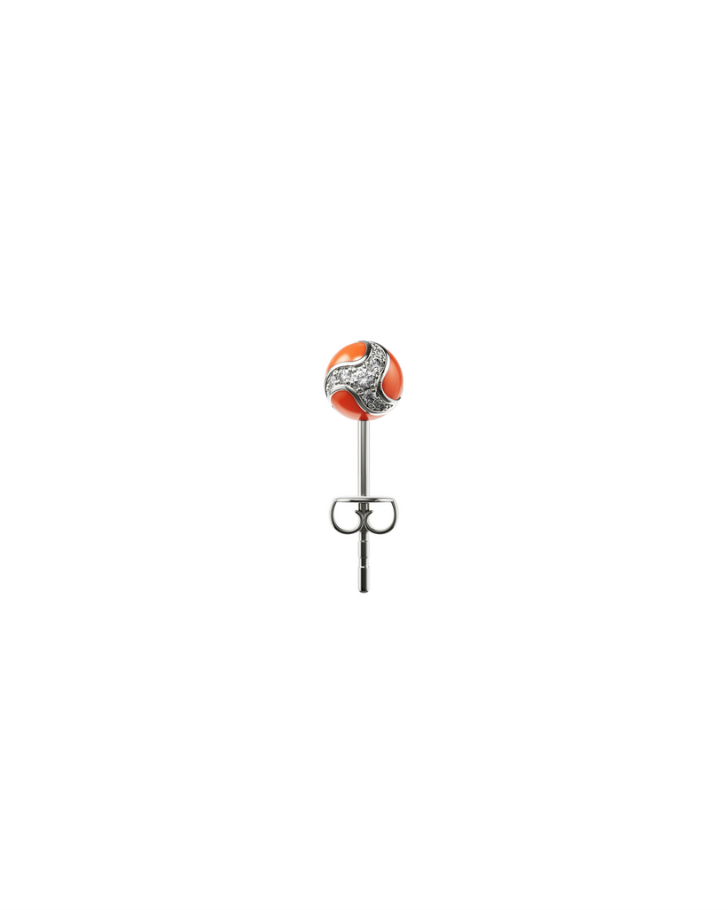 Dragon Ball Ear Stud — Orange — One Size