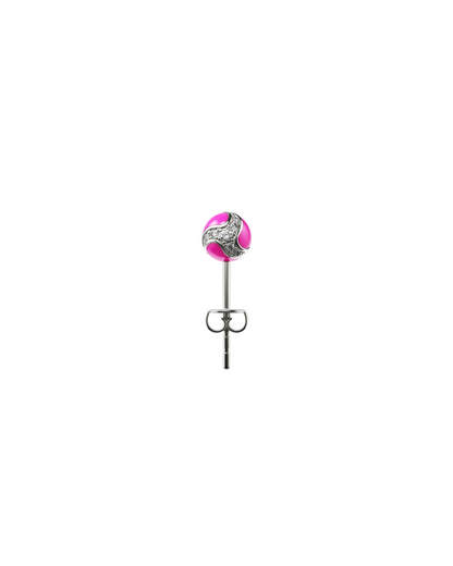 Dragon Ball Ear Stud — Pink — One Size