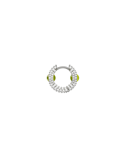 Drip Portal Of Joy Earrings — Peridot — Mini