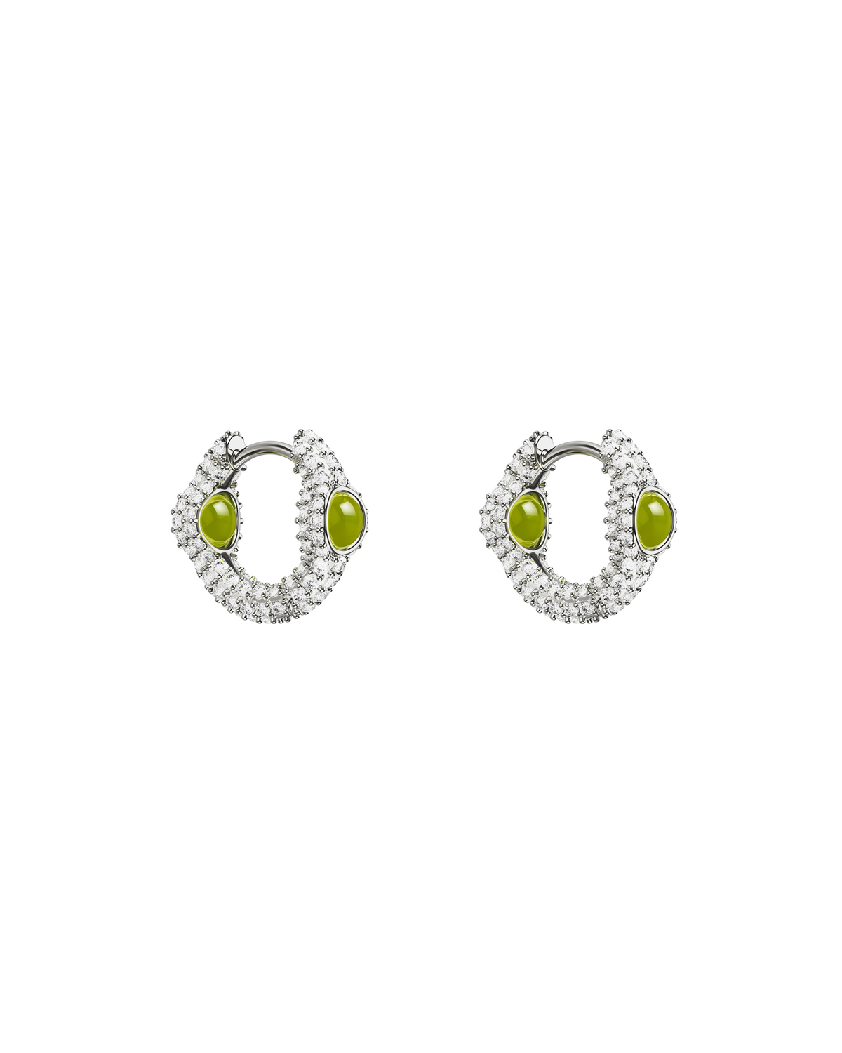 Drip Portal Of Joy Earrings — Peridot — Mini