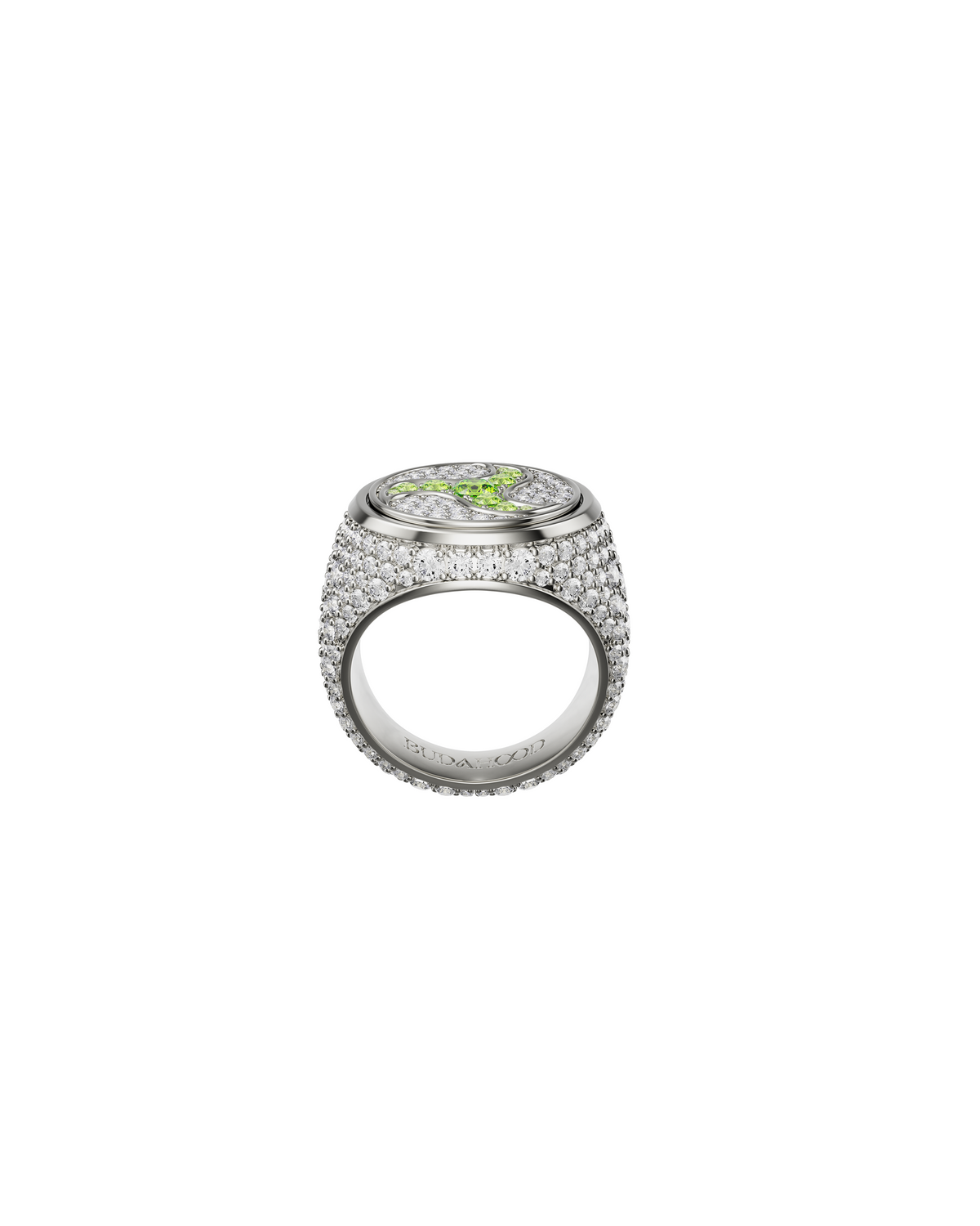 Drip Wheel Of Joy Spinning Ring — Silver — One Size