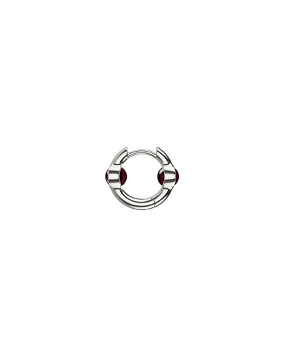 Portal Of Joy Earrings — Garnet — Mini
