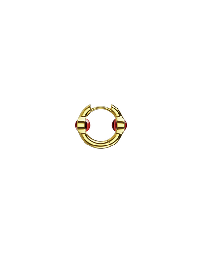 Portal Of Joy Earrings — Ruby — Mini