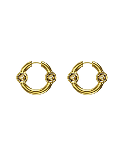 Portal Of Joy Earrings Gold Small