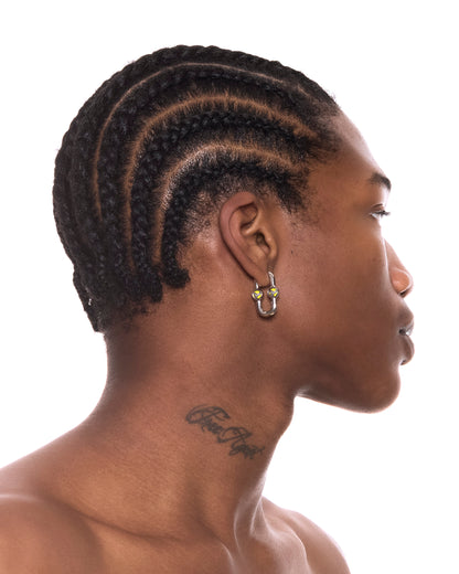 Gate Of Joy Earrings Yellow Small