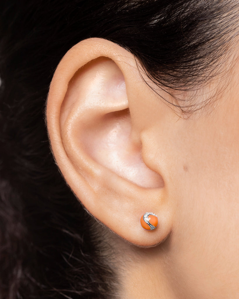 Dragon Ball Ear Stud Orange