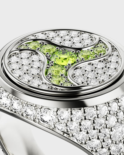 Drip Wheel Of Joy Spinning Ring