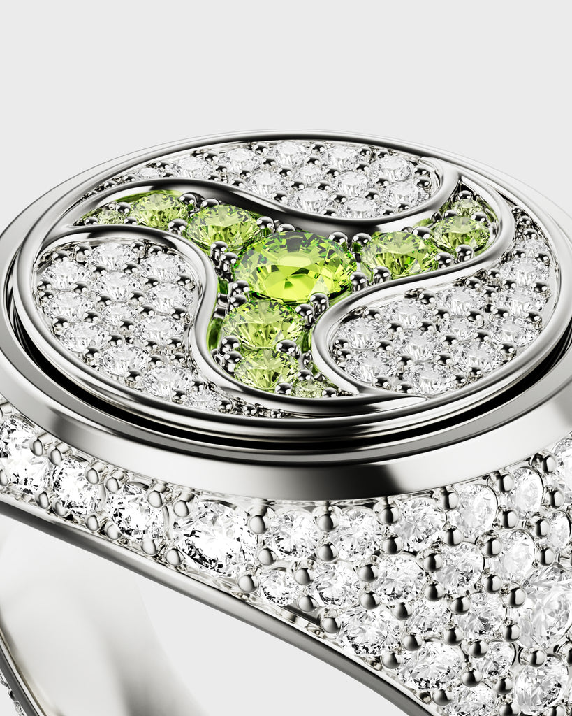 Drip Wheel Of Joy Spinning Ring
