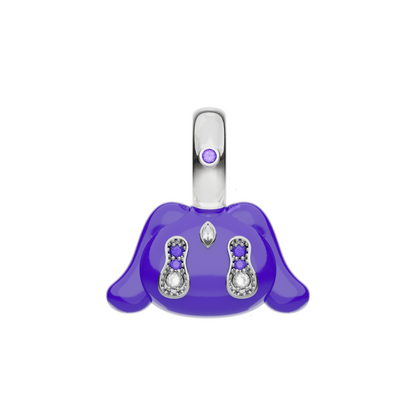 Mini Buda Pendant Purple