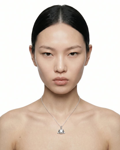 Buda Pendant — Silver — Mini