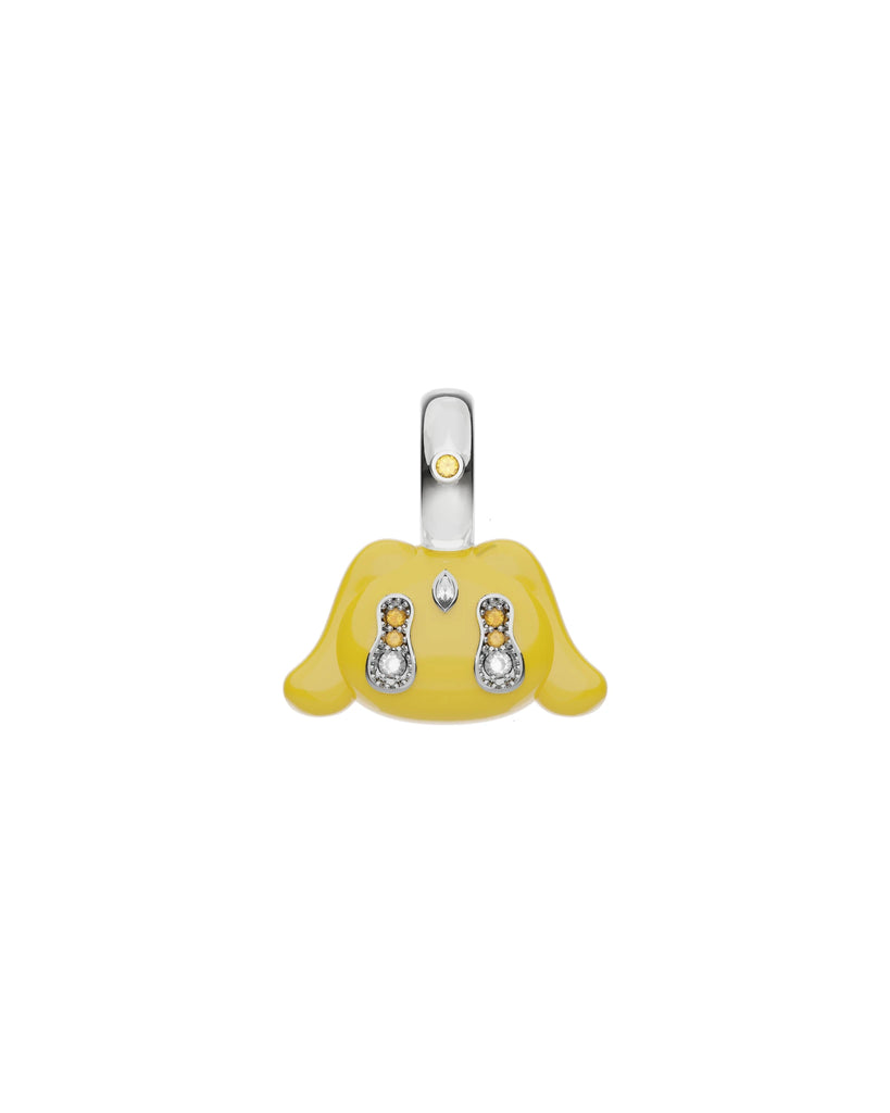 Buda Pendant — White Gold — Yellow — Mini