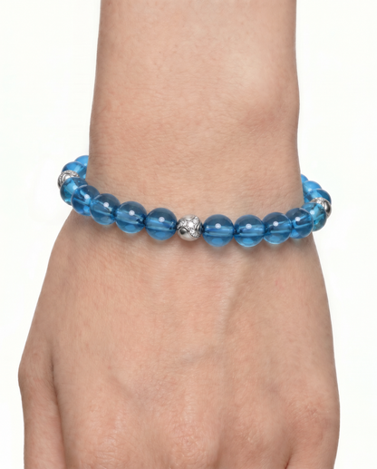 Dragon Bracelet — Blue Fluorite — One Size