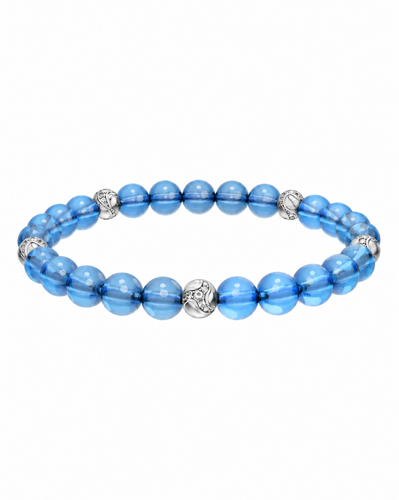 Dragon Bracelet — Blue Fluorite — One Size