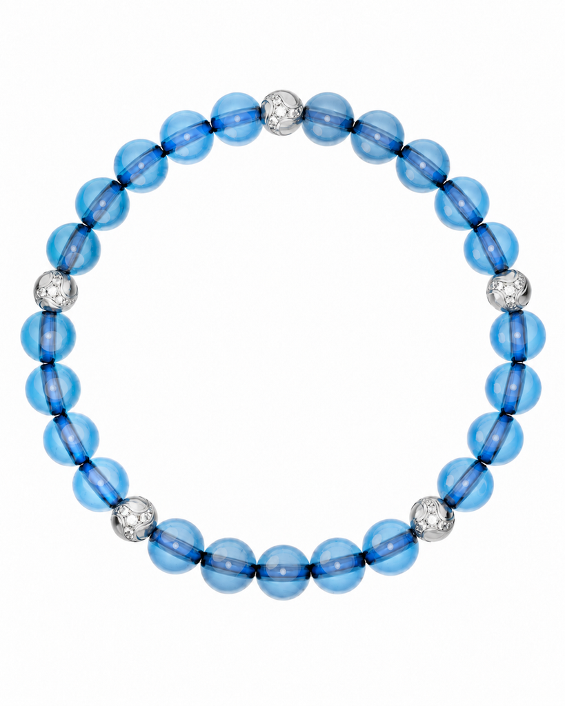 Dragon Bracelet — Blue Fluorite — One Size