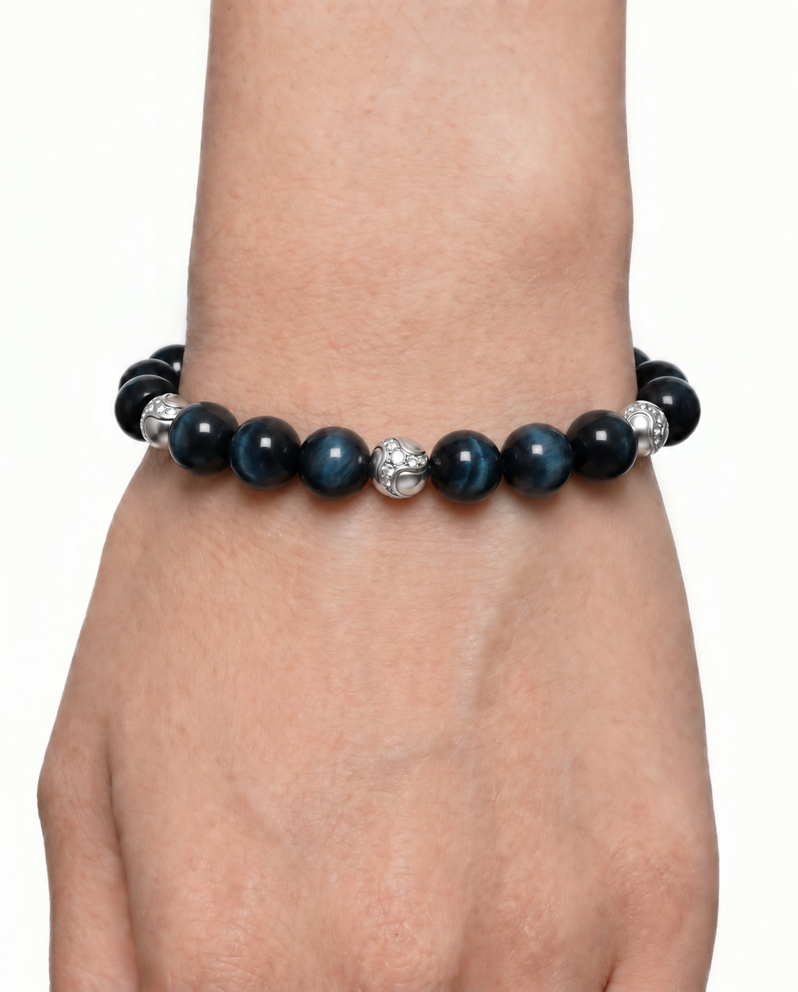 Dragon Bracelet — Blue Tiger’s Eye — One Size