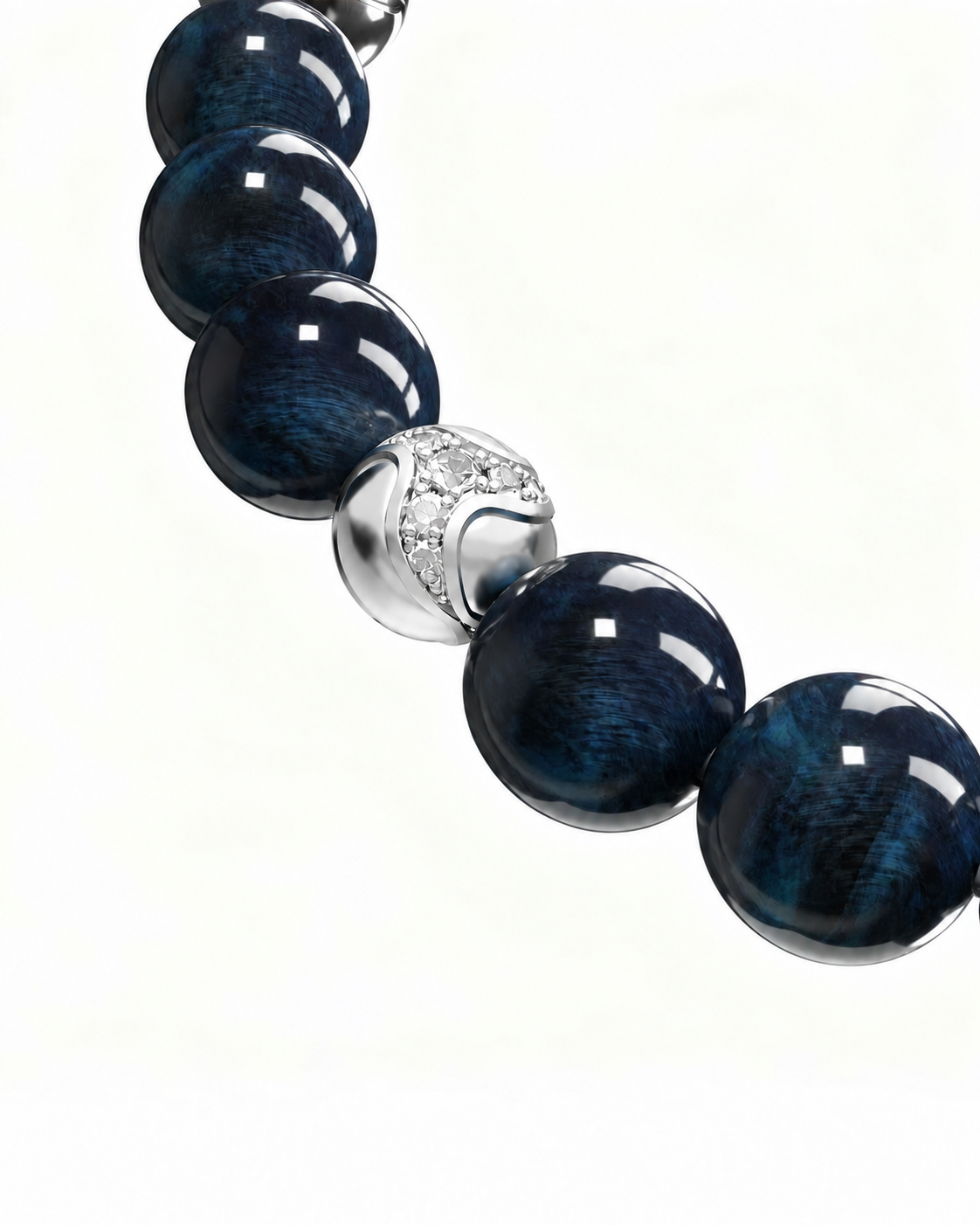 Dragon Bracelet — Blue Tiger’s Eye — One Size