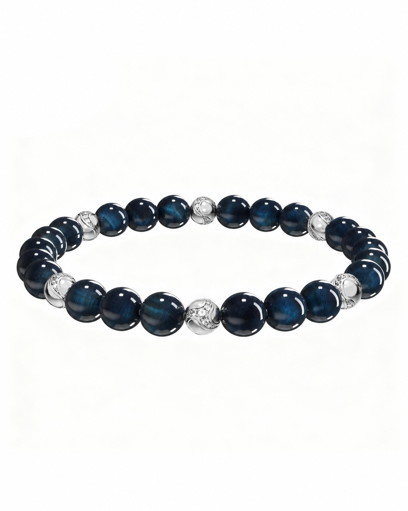 Dragon Bracelet — Blue Tiger’s Eye — One Size